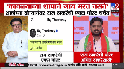 राज ठाकरेंच्या एका पोस्टने महाराष्ट्राच्या राजकारणात नवा ट्विस्ट-1756921