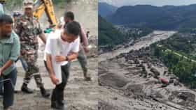 Nepal Flash Flood : चिखलाने माखलेले कपडे, खांद्यावर सिलेंडर... हे दृश्य पाहून अख्खं जग हेलावलं; हा माणूस आहे तरी कोण?