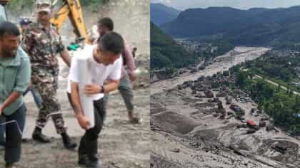 चिखलाने माखलेले कपडे, खांद्यावर सिलेंडर... हा माणूस आहे तरी कोण?.