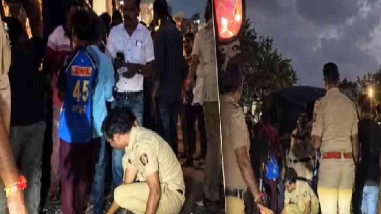 'भुलेश्वरचा राजा'नंतर मुंबईत धारावीमध्ये 15 फूट उंच गणेशमूर्ती कोसळली 'भुलेश्वरचा राजा'नंतर मुंबईत धारावीमध्ये 15 फूट उंच गणेशमूर्ती कोसळली
