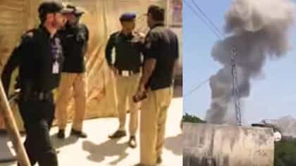 पाकिस्तानच्या डेरा इस्माईल खानमध्ये मोठा स्फोट; 11 जणांचा मृत्यू.