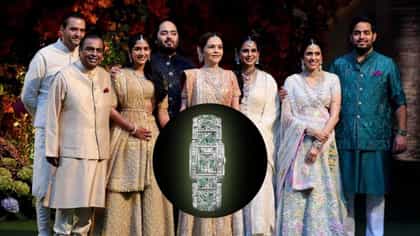 अंबानी कुटुंबाचा विषय खोल, या व्यक्तीकडे 1700 हिऱ्यांचे घड्याळ...