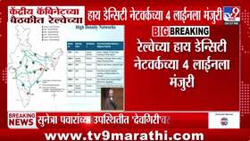 केंद्रीय कॅबिनेटच्या बैठकी सर्वात मोठा निर्णय; देशातील प्रमुख महानगरांना जोडणाऱ्या रेल्वे नेटवर्कला मंजुरी