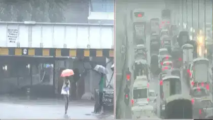 बाप्पाच्या आगमनाआधी पावसाची हजेरी! यलो अलर्टनंतर गणेशभक्तांना फटका.