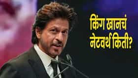 Shah Rukh Khan :  शाहरुख खानच्या नेटवर्थमध्ये घट, पण बादशाहत कायम ! अमिताभ-सलमानला मागे टाकत ठरला भारताचा सर्वात श्रीमंत अभिनेता