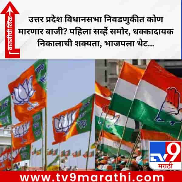 उत्तर प्रदेश विधानसभा निवडणुकीत कोण मारणार बाजी? पहिला सर्व्हे समोर, धक्कादायक निकालाची शक्यता, भाजपला थेट...