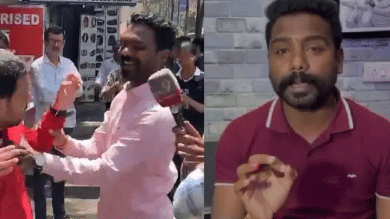 जो विद्यानंद बापट यांना मारेल त्यांना चांदीचा कडा देऊन सत्कार केला जाईल अशी घोषणा संतोष चव्हाण यांनी केली आहे.