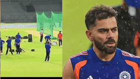 Virat Kohli: प्रॅक्टिस सेशन सुरु असताना विराट आणि गिलच का वाजलं? कोहली थेट अंगावर धावून गेला, Video Viral