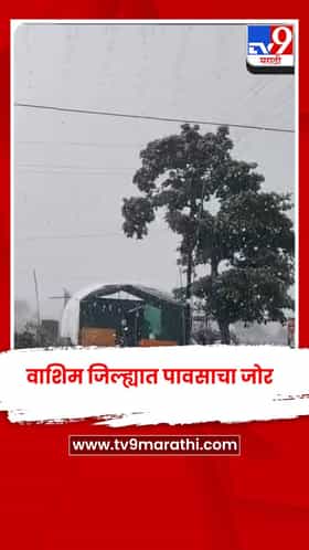 वाशिम जिल्ह्यात पावसाचा जोर