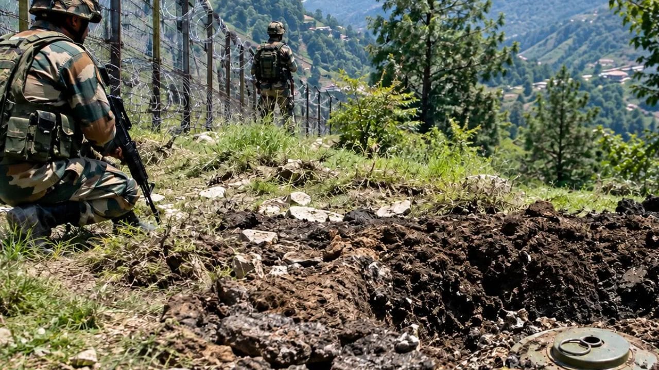 LoC तून भारतात घुसखोरी करताना सुरुंगस्फोट, 4 पाक अतिरेक्यांच्या उडाल्या चिंधड्या, लष्करचा कमांडरही ठार LoC तून भारतात घुसखोरी करताना सुरुंगस्फोट, 4 पाक अतिरेक्यांच्या उडाल्या चिंधड्या, लष्करचा कमांडरही ठार