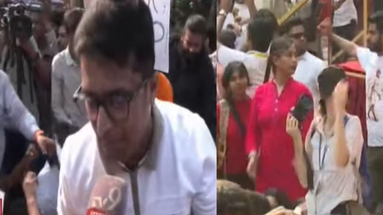 CJP विरोधात जेन नेक्स्ट रस्त्यावर, अभिजीत दिपकेंच्या आंदोलनाला जोरदार विरोध, मुंबईत वातावरण तापलं CJP विरोधात जेन नेक्स्ट रस्त्यावर, अभिजीत दिपकेंच्या आंदोलनाला जोरदार विरोध, मुंबईत वातावरण तापलं