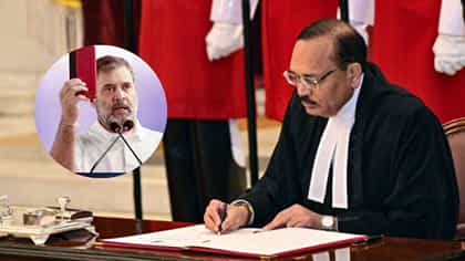 CJI Surya Kant यांनी राहुल गांधी आणि खरगे यांना भेटण्यास का दिला नकार?.