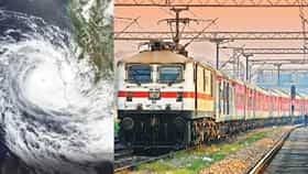 Cyclone alert : चक्रीवादळाचा धसका, रेल्वेचा मोठा निर्णय, इतक्या एक्सप्रेस रद्द; प्रवास करण्यापूर्वी यादी चेक करा