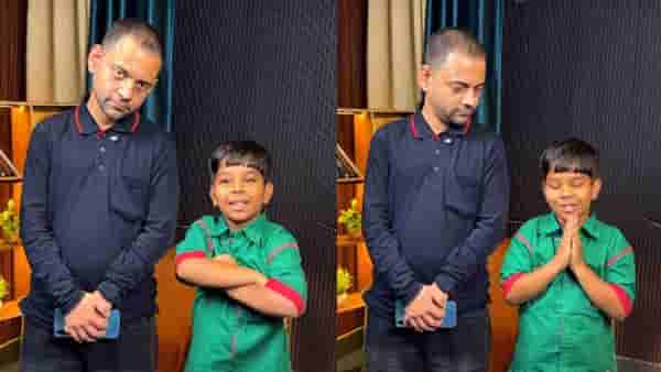 जेजुरीच्या लहानग्या शिवमने विद्यानंद बापटांना सांगितला भक्तीचा महिमा..