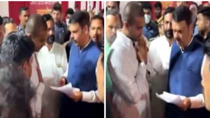 देवेंद्र फडणवीसांनी घेतली राम पूर्णेकरांची भेट! दिला महत्त्वाचा शब्द.