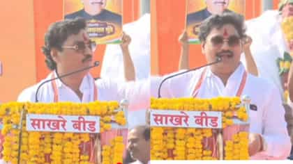 यामुळेच आपले वाटुळे झाले रे... भर मंचावर धनंजय मुंडे बोलून गेले, थेट दसरा मेळाव्याच्या..