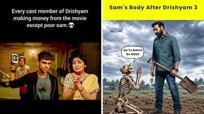 ‘दृश्यम 3’चे भन्नाट मीम्स व्हायरल; पाहून हसू आवरणार नाही!.
