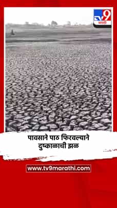पावसाने पाठ फिरवल्याने दुष्काळाची झळ-1785048