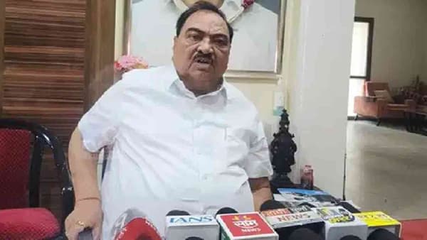 Eknath Khadse : निखिल खडसे तुमच्या मुलाने काय पाहिलं की त्याला.. शिंदेंच्या आमदाराचा एकनाथ खडसेंवर व्यक्तिगत पातळीवरचा अत्यंत गंभीर आरोप