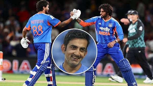 Gautam Gambhir : तिलक-नितीशच्या खेळीने भारावला गंभीर, फक्त तीन शब्दांची भन्नाट प्रतिक्रिया, नेमकं काय म्हणाला हेड कोच?