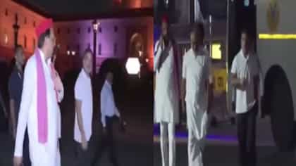राहुल गांधी राष्ट्रपती भवनाकडे, प्रियंका गांधींसह खासदारांचा ठिय्या.