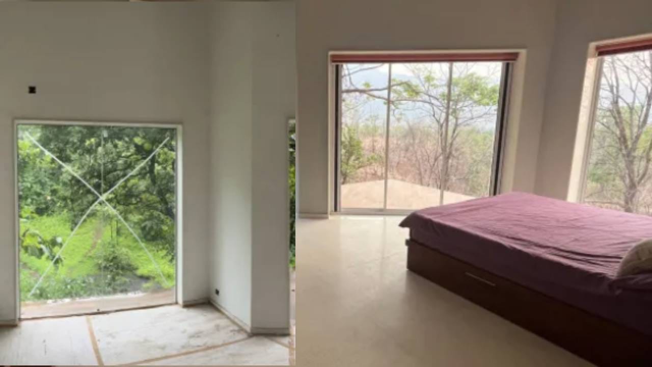 पहिल्या पत्नीला घटस्फोट दिल्यानंतर इमरान खानने कर्जत इथे एक घर बांधले आहे. हे घर लग्झरी नसून अतिशय साधे आहे. घराच्या शेजारी हिरवळ पाहायला मिळत आहे.
