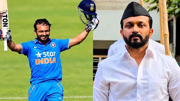 Kedar Jadhav : संघाचे पथसंचलन म्हणजे केवळ शिस्तबद्ध पावलांचा..टीम इंडियाचा माजी क्रिकेटपटू केदार जाधवचा RSS पथ संचलनातला फोटो व्हायरल