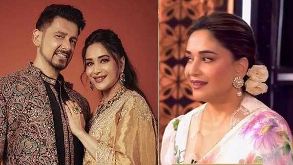 Madhuri Dixit Ukhana: एक होती चिऊ, एक होता काऊ... माधुरी दीक्षितचा सातारी ठसका! डॉक्टरांसाठी घेतला खास उखाणा