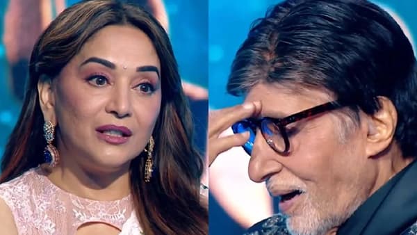मोठी चूक झाली.. माधुरीने क्लिप दाखवताच अमिताभ बच्चन अक्षरश: ओशाळले, पहा व्हिडीओ