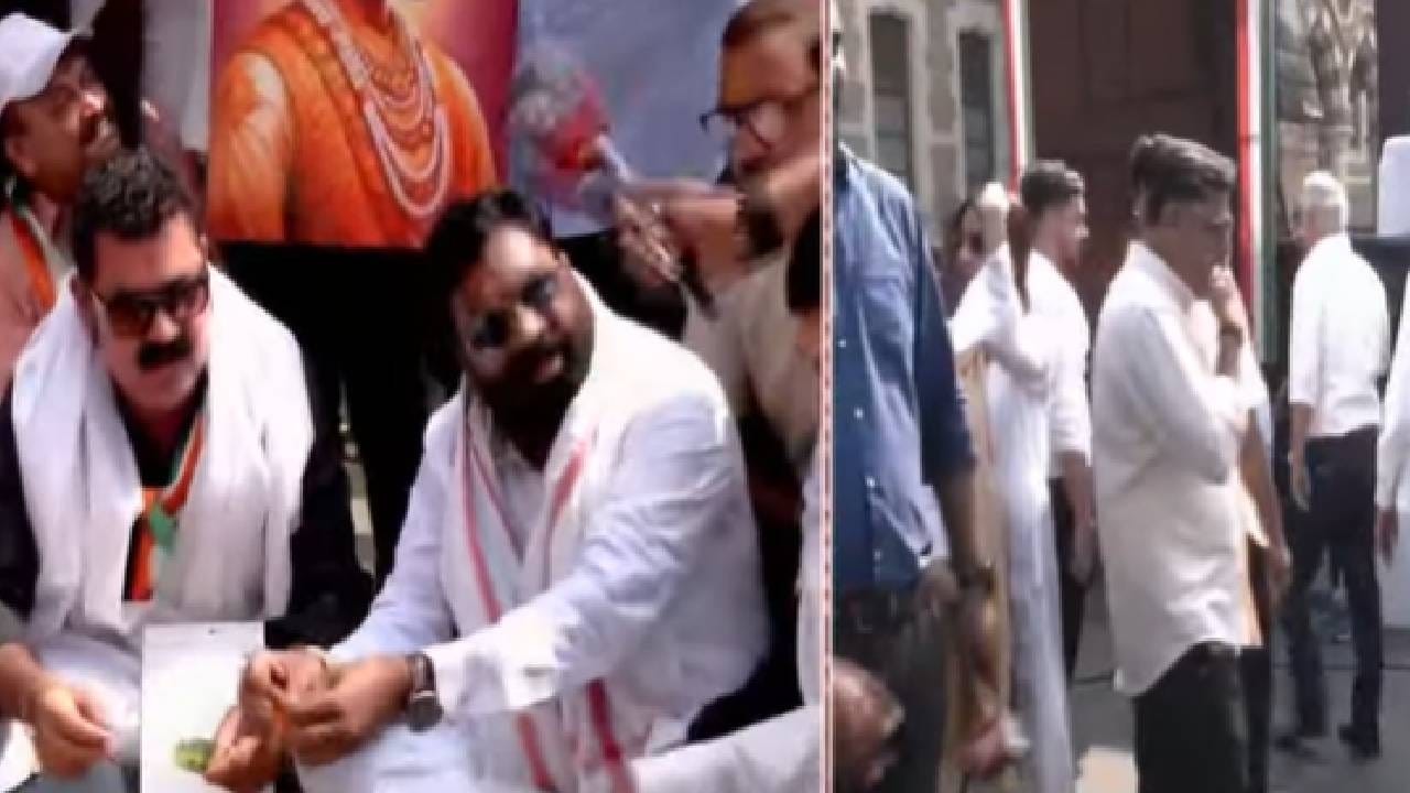 पुढे ते म्हणाले की, त्यांनी तीन वेळा महाराष्ट्राला आणि या भारत देशाला जे फसवण्याचे काम केले आहे त्याबद्दल आम्ही त्यांचे श्राद्ध घातले आहे.