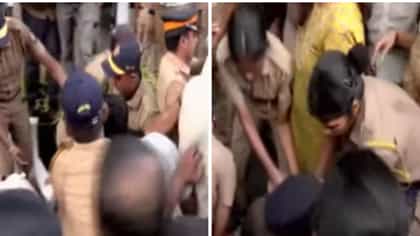 ज्ञानेश कुमारांच्या राजीनाम्याची मागणी; मुंबईत गोंधळ! तणावाचं वातावरण.