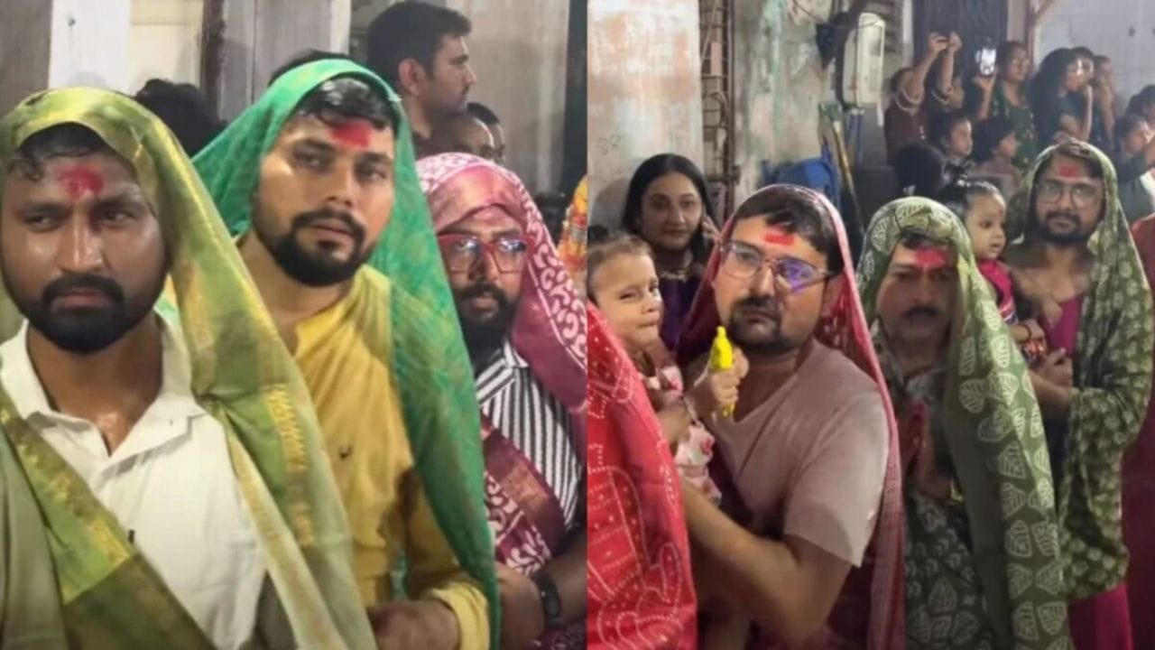 या गावात नवरात्रीत पुरूष साडी नेसून करतात गरबा, 200 वर्षापासून सुरू असलेली थक्क करणारी परंपरा