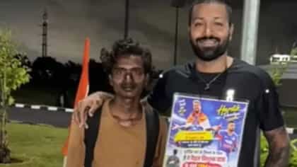तो खास भेटायला 1000 किमी पायी चालून आला, मग हार्दिकने पण त्याच्यासाठी..