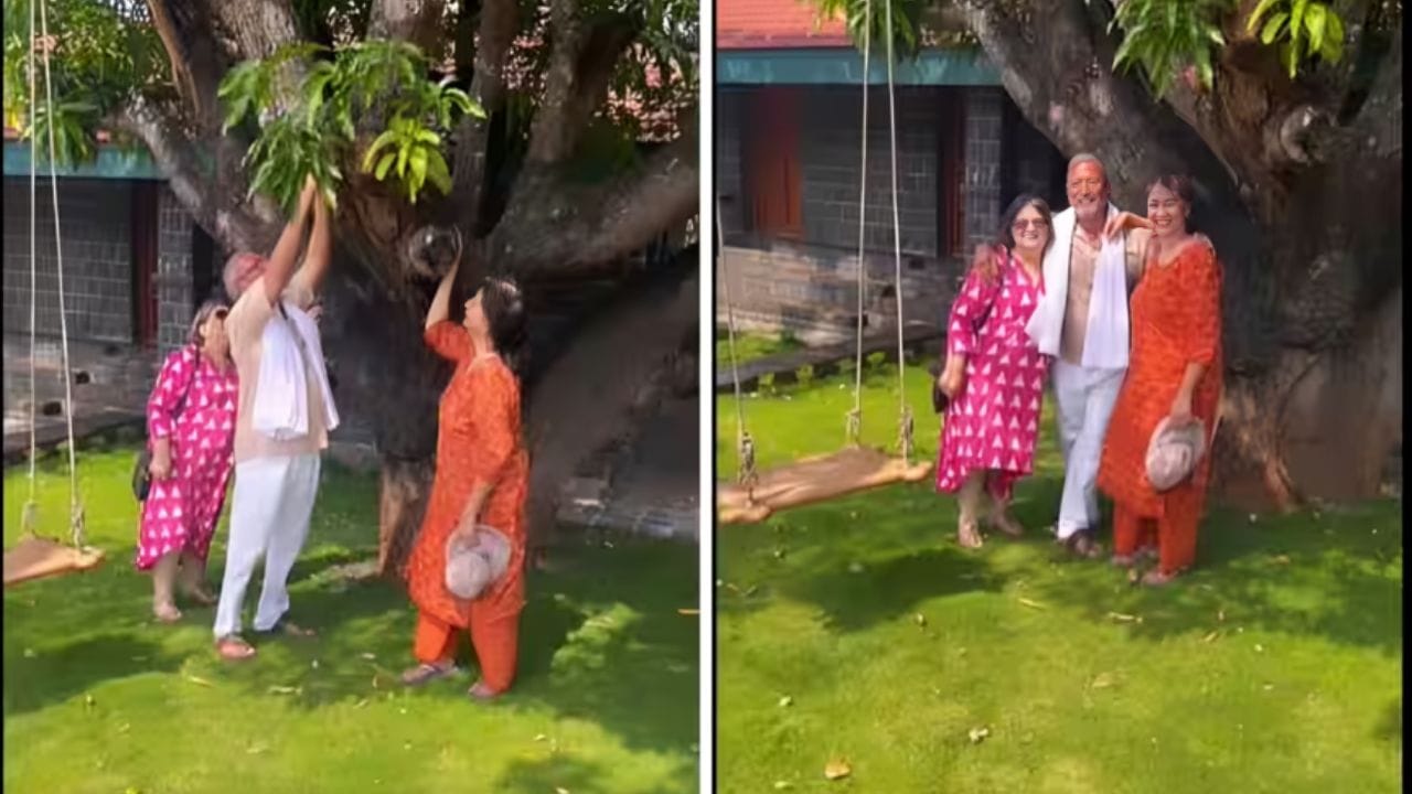 झाडाला बांधलेला झोपाळा, प्रशस्त वरांडा आणि मोकळं अंगण हे ‘नानाची वाडी’चं खास आकर्षण आहे. कुटुंबीय आणि मित्रांसोबत निवांत वेळ घालवण्यासाठी ही जागा खास होती.