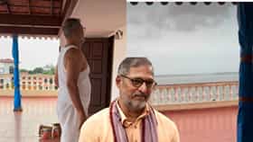 Nana Patekar: निळाशार सुमद्र, उंच झाडं.. जिम ट्रेनरने दाखवली नाना पाटेकरांच्या गोव्यातील घराची झलक