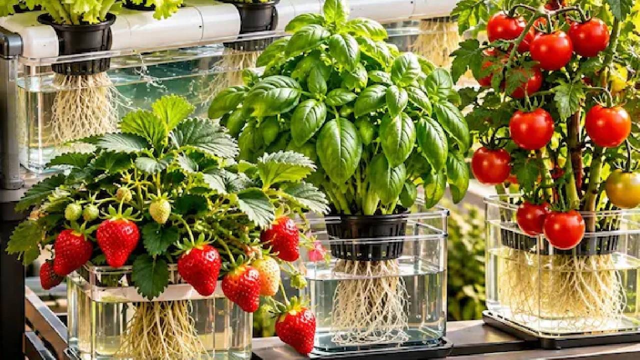 Gardening Tips : मातीशिवायही घरात उगवता येतील भाज्या आणि फळं; जाणून घ्या सोपी पद्धत