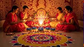 Diwali 2026 Horoscope : दिवाळीत 'या' 4 राशींचं नशीब चमकणार; काय आहे त्रिग्रही योग? जाणून घ्या एका क्लीकवर