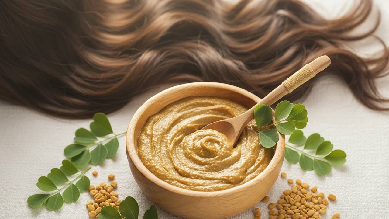 Hair Care Tips : महागडे शॅम्पू विसरा, घरच्या घरी बनवा नैसर्गिक हेअर जेल; केस होतील मऊ, चमकदार आणि...