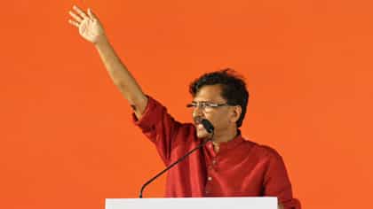 बाप की चड्डी फडी पडी है...संजय राऊतांची तुफान बॅटिंग.