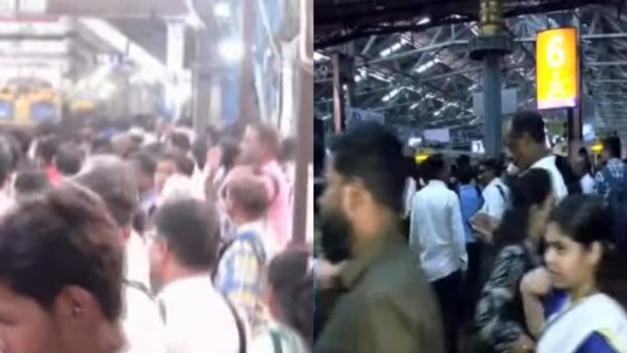 मध्य रेल्वेच्या सकाळच्या तांत्रिक बिघाडाचा परिणाम सायंकाळीही, कामावरुन घरी परतणाऱ्या कर्मचाऱ्यांचे हाल मध्य रेल्वेच्या सकाळच्या तांत्रिक बिघाडाचा परिणाम सायंकाळीही, कामावरुन घरी परतणाऱ्या कर्मचाऱ्यांचे हाल