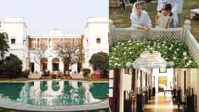 Pataudi Palace Inside Tour: 800 कोटींचा पतौडी पॅलेस! 150 खोल्या अन् बागेतच वडिलांची कबर; सैफ अली खानच्या राजमहालाचे Inside Photos