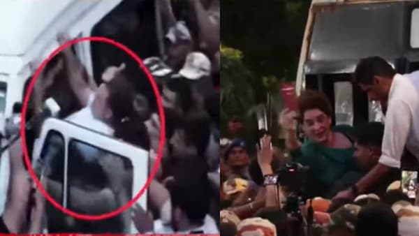 बसची हवा काढली, जंतरमंतरवर पोहोचण्याआधीच राहुल गांधी, प्रियंका गांधी पोलिसांच्या ताब्यात, दिल्लीत संग्राम