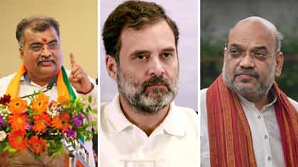 अमित शाहांनी काँग्रेसच्या पराभवाचा पाढा वाचला, नंतर रविंद्र चव्हाणांनी.