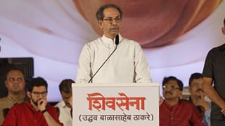 Uddhav Thackeray : तेव्हा बसले होते दाढी खाजवत, शेपूट हलवत, अरे उठून… मराठीवर बोलताना उद्धव ठाकरेंचा संताप, शिंदेंना घेरलं
