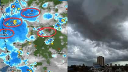 महाराष्ट्रात वारं फिरलं, 27, 28 आणि 29 ला धो धो पाऊस, 85 किमीच्या...