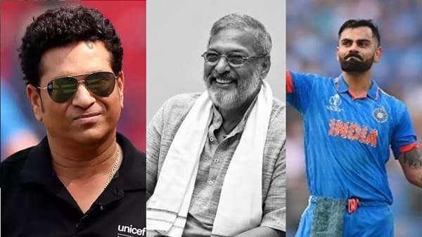 जेष्ठ अभिनेते नाना पाटेकर यांच्या निधनाच्या बातमीने क्रिकेट विश्वातही शोककळा पसरली आहे. सचिन तेंडुलकर आणि विराट कोहली यांनी सोशल मीडियावर पोस्ट करत नाना पाटेकर यांना श्रद्धांजली वाहिली. नाना पाटेकर हे विराट कोहली आणि सचिन तेंडुलकर यांचे चाहते होते. त्यांच्या निधनाची बातमी ऐकून दोन्ही क्रिकेटपटूंनी दुःख व्यक्त केले आहे.