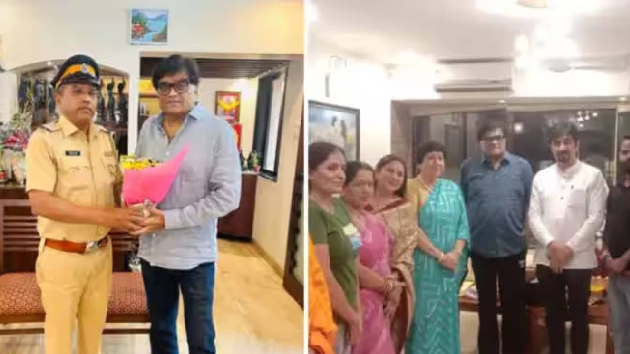 अशोक सराफ आणि त्यांच्या पत्नी निवेदिता सराफ यांच्या घराचं वैशिष्ट्य म्हणजे पांढऱ्या रंगाचा सुंदर वापर. घरातील भिंती, पडदे आणि फर्निचरमध्ये दिसणारी ही रंगसंगती घराला प्रसन्न आणि प्रशस्त लूक देतं.