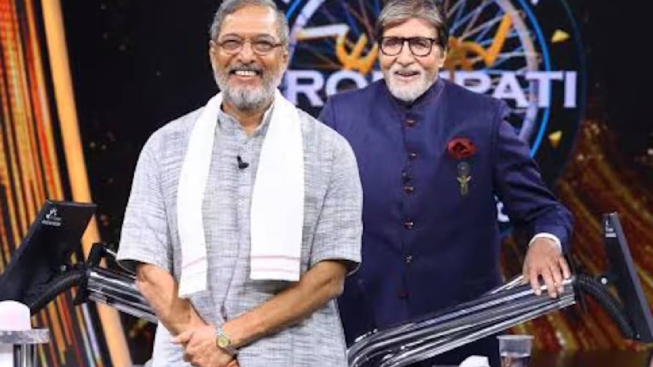 ‘कौन बनेगा करोडपती’च्या सेटवरील एका व्हिडिओमध्ये नाना पाटेकर अमिताभ बच्चन यांच्याशी मिश्किलपणे संवाद साधताना दिसले. ते म्हणतात, “अमितजी, तुम्ही आल्यानंतर चित्रपटसृष्टीतील ट्रेंडच बदलून गेला. तुम्ही हिरो, कॉमेडियन, डान्स आणि न जाणो काय काय करून अनेक अभिनेत्यांची दुकानं बंद केलीत!” नाना यांचा हा विनोदी अंदाज पाहून अमिताभ बच्चन आणि त्यांच्यातील सहज मैत्रीची झलक दिसून येते.