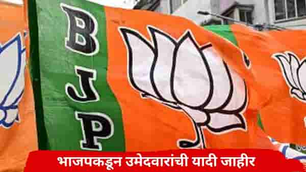 विधानपरिषदेच्या निवडणुकीसाठी भाजपचे तीन एक्के मैदानात, उमेदवारांच्या नावाची यादी जाहीर, वाचा