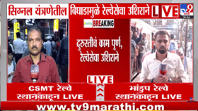 CSMT वर रेल्वेचा खोळंबा! प्रवाशांची प्रचंड गर्दी, लोकलसह बाहेरगावी जाणाऱ्या गाड्याही 2 तास उशिराने